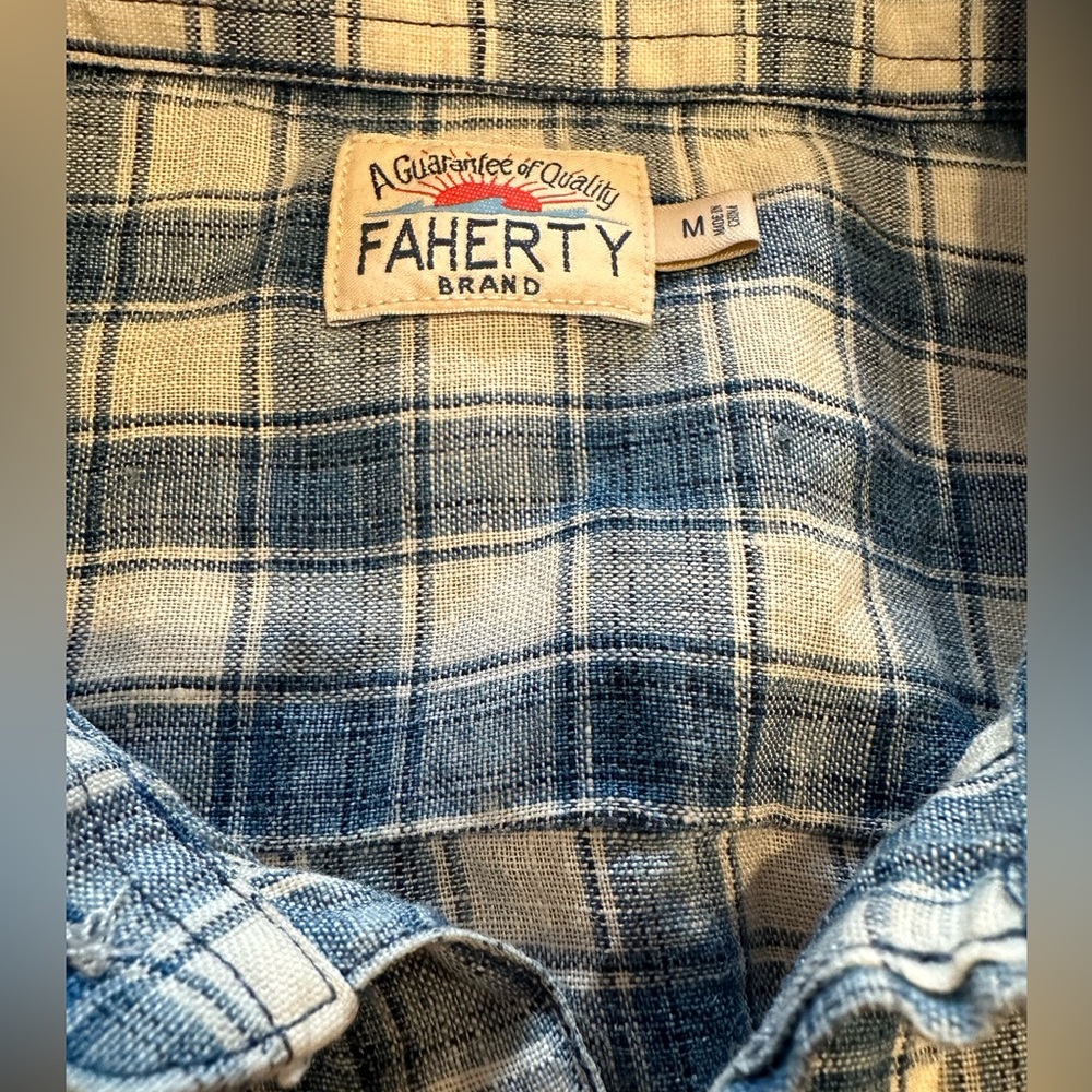 FAHERTY Linen Shirt - Picture 4 of 10